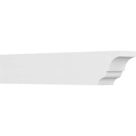 Ekena Millwork Standard Asheboro Architectural Grade PVC Rafter Tail, 6"W X 8"H X 42"L RFTP06X08X42ASH